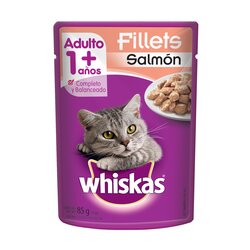 WHISKAS POUCH 85 GR SALMON