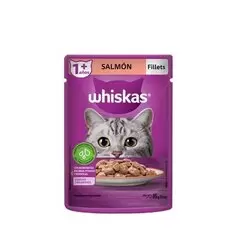 WHISKAS POUCH 85 GR SALMON