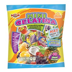 MINI GELATINA CON 40 PIEZAS