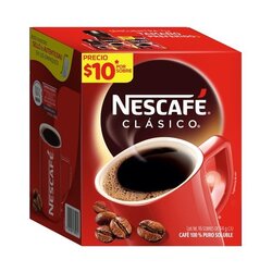 CAFE SOLUBLE NESCAFE EXHIBIDOR C/16 SOBRES DE 14 GR C/U