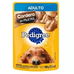 PEDIGREE ADULTO POUCH 100 GR CORDERO