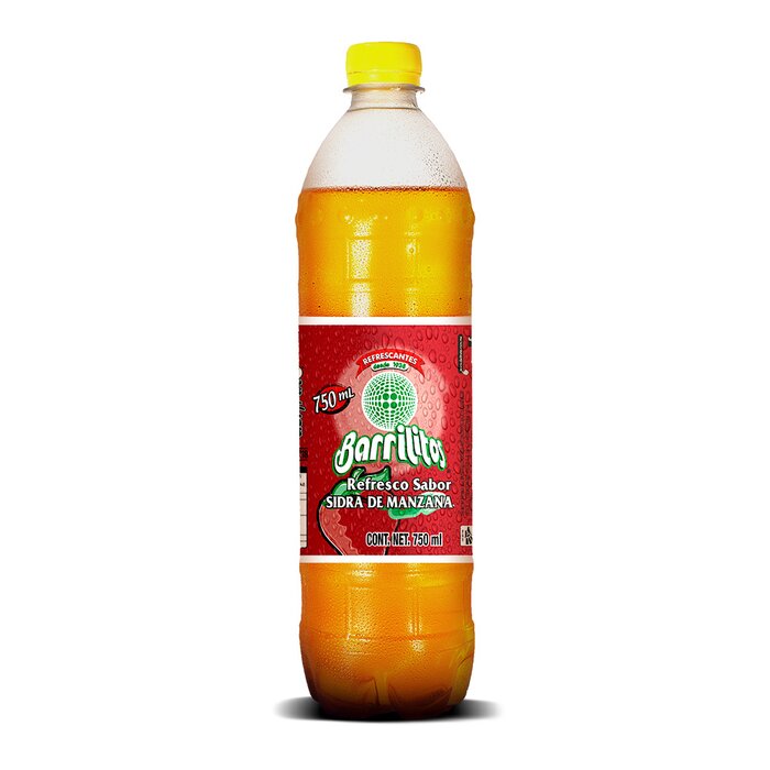 REFRESCO BARRILITOS 750 ML MANZANA