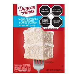 HARINA PASTEL DUNCAN 432 GR CLASICA BLANCA