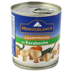 CHAMPIÑON EN ESCABECHE MONTEBLANCO 186 GR