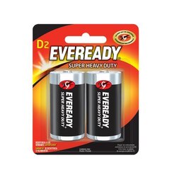 PILAS EVEREADY D BLISTER CON 2 PIEZAS