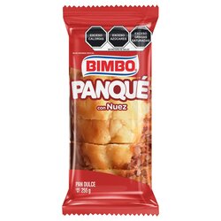 PANQUE NUEZ BIMBO 255 GR