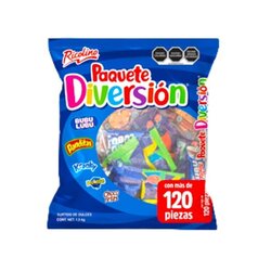 PAQUETE DULCES DIVERSION RICOLINO 1.38 KG