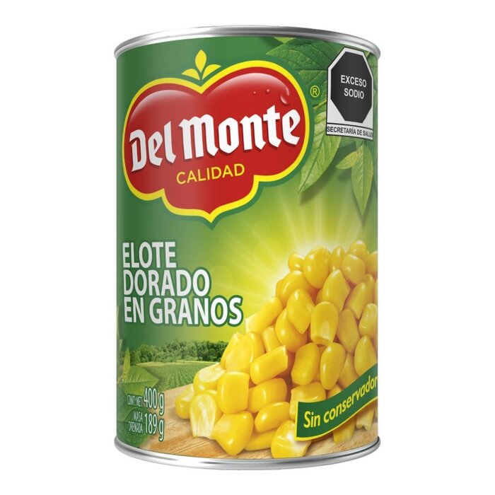 ELOTE EN GRANO DEL MONTE 400 GR