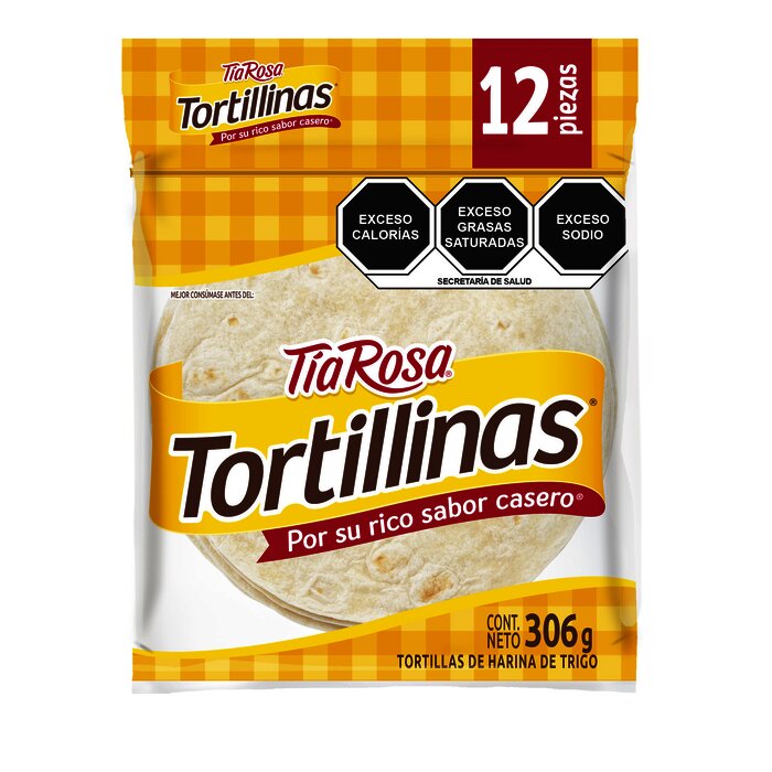 TORTILLAS TIA ROSA 228 GR C/12 PZ