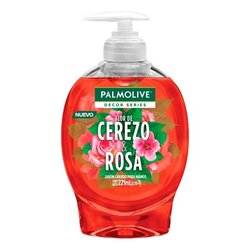 JABON LIQUIDO PALMOLIVE CEREZO Y ROSA 221 ML