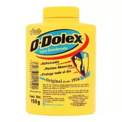 TALCO ODOLEX AMARILLO 150 GR