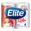 PAPEL HIGIENIC ELITE COLOR 4 ROLLOS 287 HOJAS