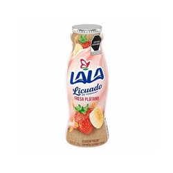 YOGHURT LALA LICUADO 220 GR FRESA-PLATANO