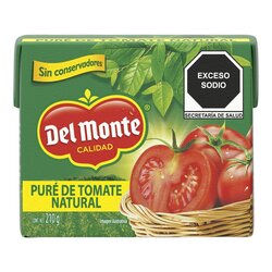 PURE TOMATE DEL MONTE 210 GR