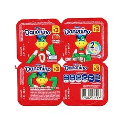 YOGHURT DANONINO 4 PZ DE 42 GR FRESA