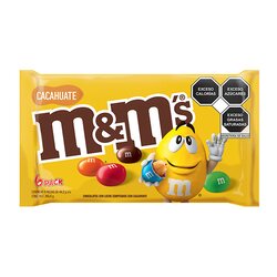 CHOCOLATE M&M CACAHUATE CON 6 PZ