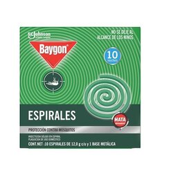 ESPIRAL BAYGON PAQ CON 10 ESPIRALES