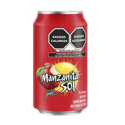 REFRESCO MANZANITA SOL LATA 355 ML