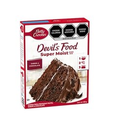 HARINA PASTEL BETTY CROCKER 375 GR CHOCOLATE DEVILS FOOD