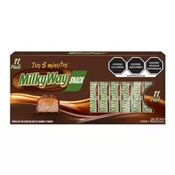 CHOCOLATE MILKYWAY SNACK 11 PIEZAS DE 22 GR