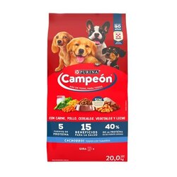 ALIMENTO PERRO CAMPEON CACHORRO 20 KG