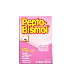 PEPTO BISMOL TABLETA 6X4