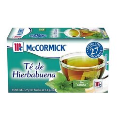 TE MCCORMICK HIERBABUENA CON 25 SOBRES