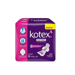 KOTEX NOCTURNA CON ALAS C/8