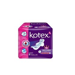 KOTEX NOCTURNA CON ALAS C/8
