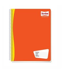 LIBRETA PROFESIONAL SCRIBE CUADRO GRANDE 100 HOJAS
