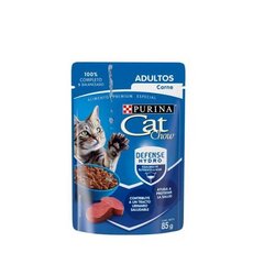 CAT CHOW POUCH 85 GR CARNE