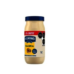 MAYONESA HELLMANS 390 GR MAYONESA HELLMANS 390 GR