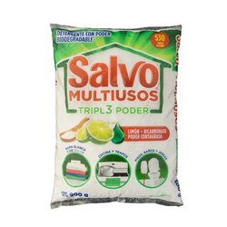 DETERGENTE POLVO MULTIUSOS SALVO 900 GR