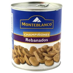 CHAMPIÑON REBANADO MONTEBLANCO 800 GR