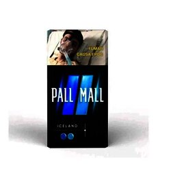 CIGARRO PALL MALL ICELAND 10 CAJ CON 20 PIEZAS CADA UNA