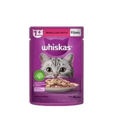 WHISKAS POUCH 85 GR PARRILLADA MIXTA