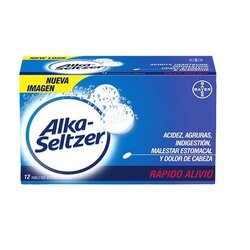 ALKASELTZER CON 12 TABLETAS