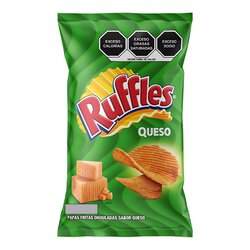 RUFFLES SABRITAS QUESO C/10 50 GR