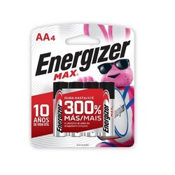 PILA ENERGIZER AA BLISTER CON 4 PIEZAS