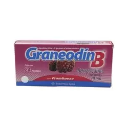 GRANEODIN FRAMBUESA CON 24 PASTILLAS
