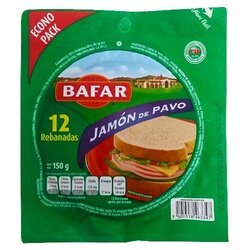 JAMON DE PAVO BAFAR 150 GR