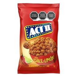 PALOMITAS EXPLOTADA ACTII 50 GR CHILE Y LIMON