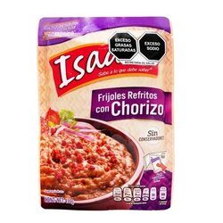 FRIJOL ISADORA REFRITO CON CHORIZO 430 GR