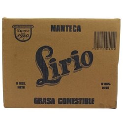 MANTECA LIRIO CAJA 8 KILOS