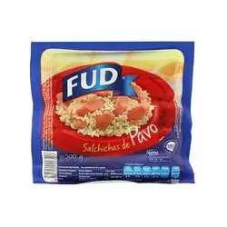 SALCHICHA PAVO FUD 500 GR
