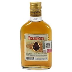 BRANDY PRESIDENTE CLASICO 200 ML