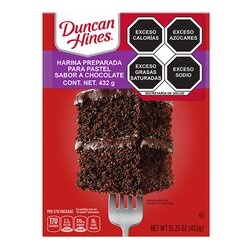 HARINA PASTEL DUNCAN 432 GR CHOCOLATE DEVILS