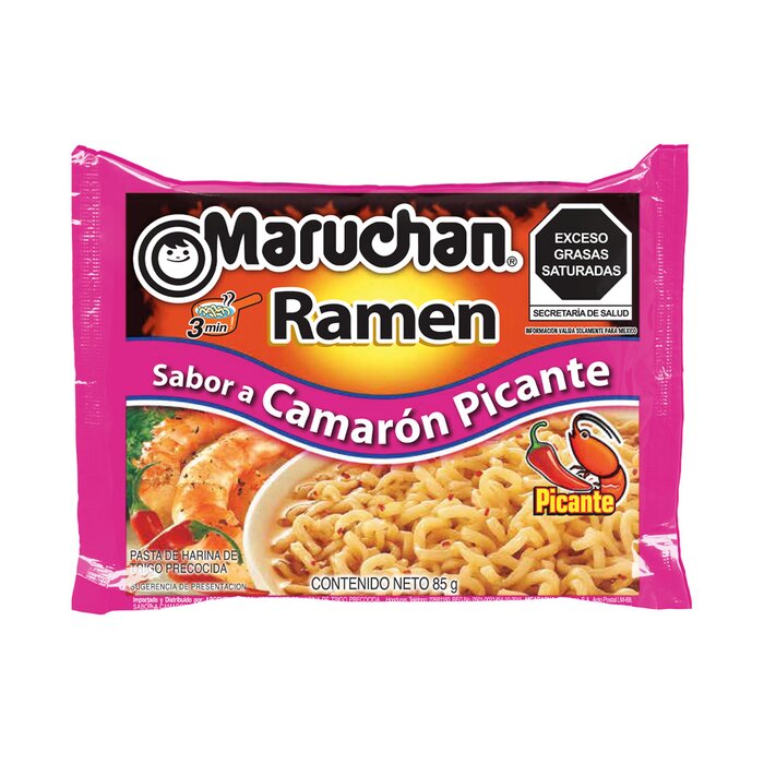 SOPA MARUCHAN RAMEN 85 GR CAMARON C/HABANERO