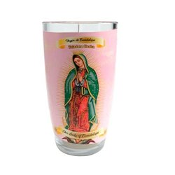 VELADORA CLASICA VIRGEN DE GUADALUPE