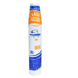 VASO TERMICO CONVERMEX 16 ONZAS C/20 PZ